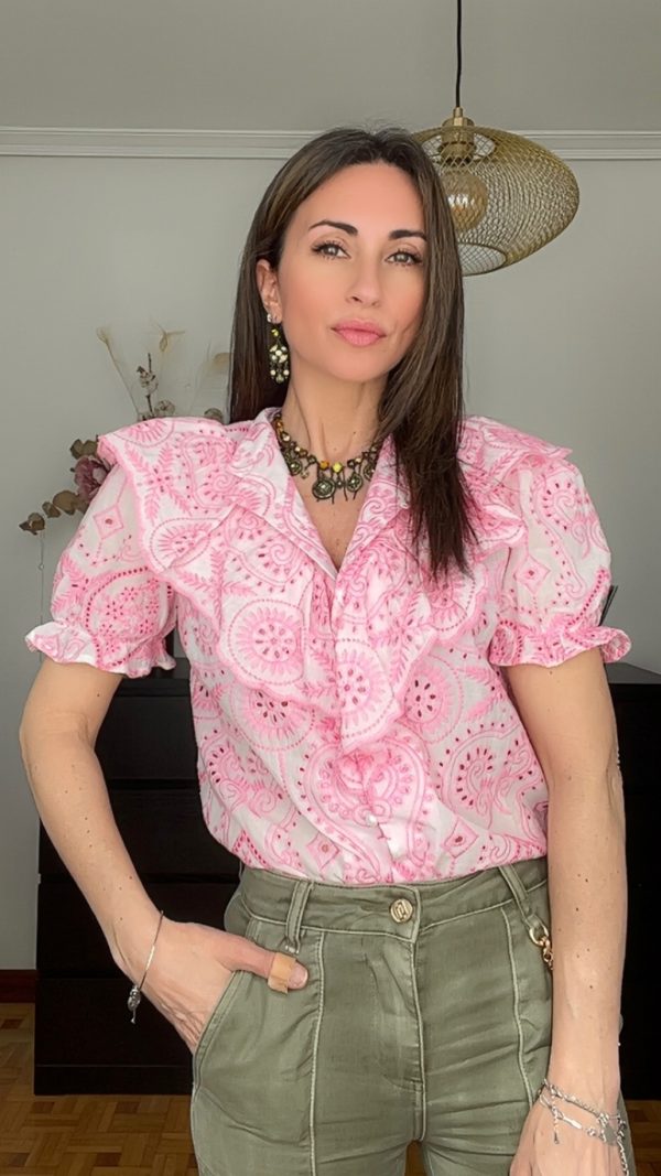 BLUSA MAFALDA ROSA