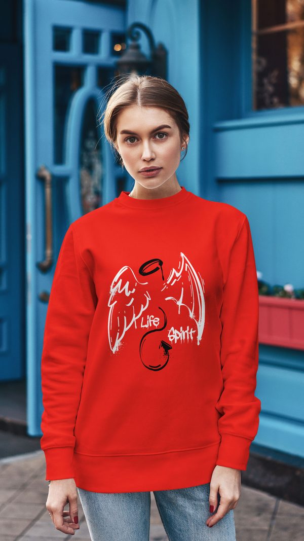 SUDADERA ANGEL UNISEX