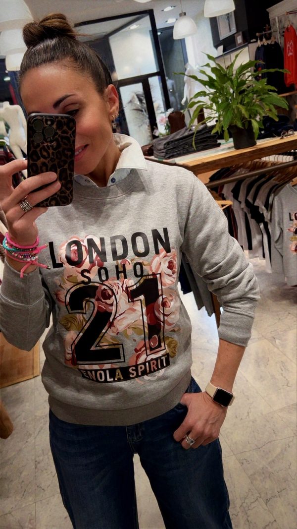 SUDADERA LONDON ENOLA