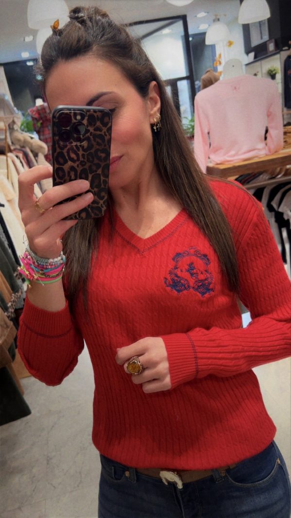 JERSEY MILOU ROJO ENOLA