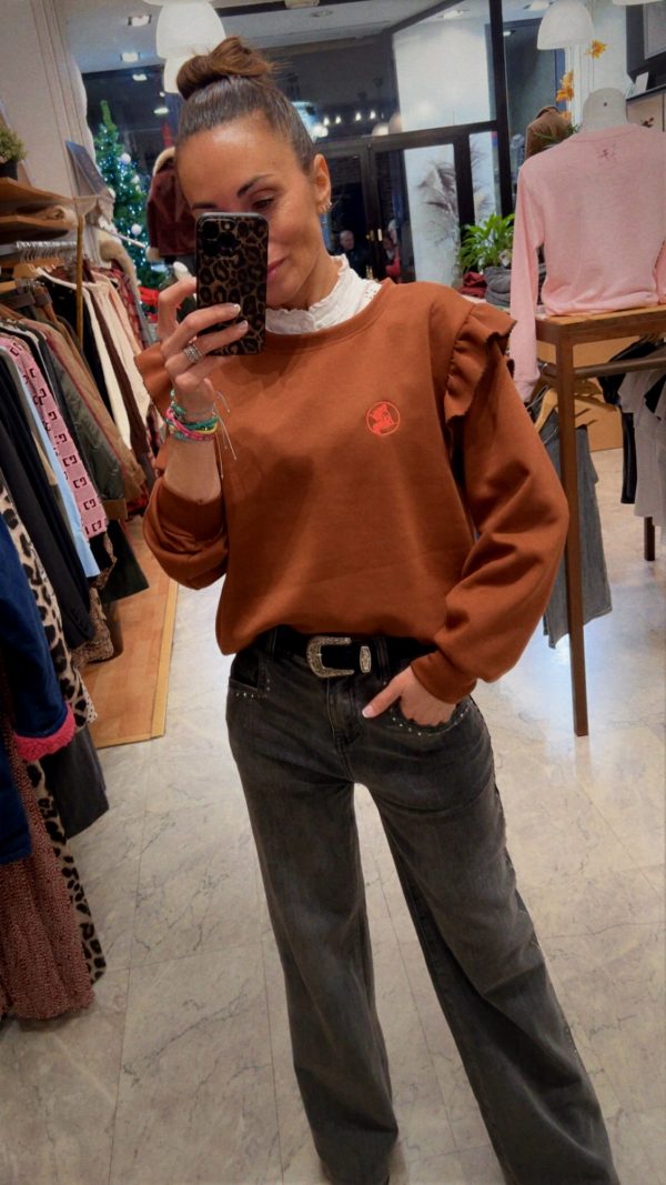 SUDADERA ODETTE WHISKY