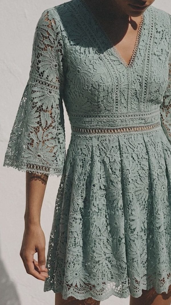 VESTIDO CASCADE GREEN