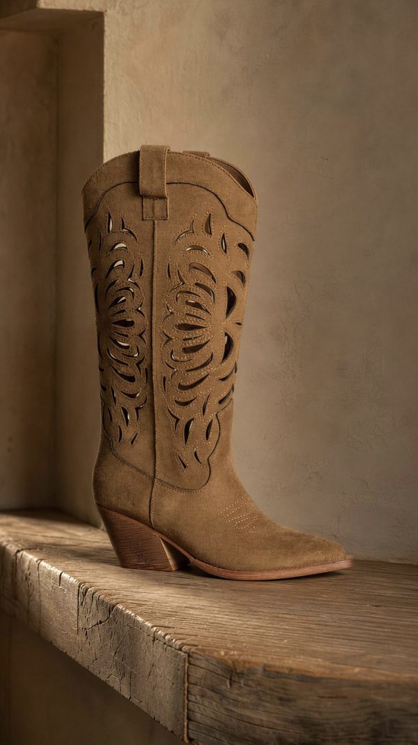 BOTA CAMPERA BROCADA