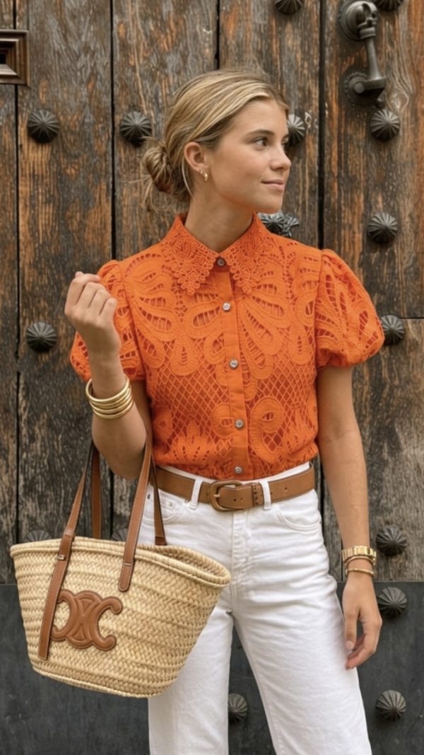BLUSA ARATEA ORANGE