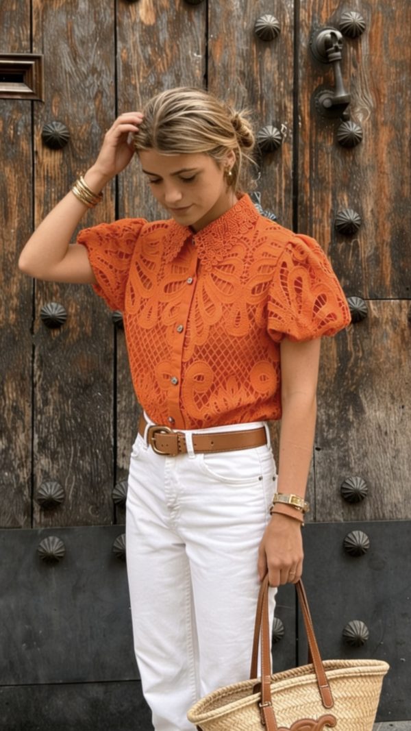 BLUSA ARATEA ORANGE