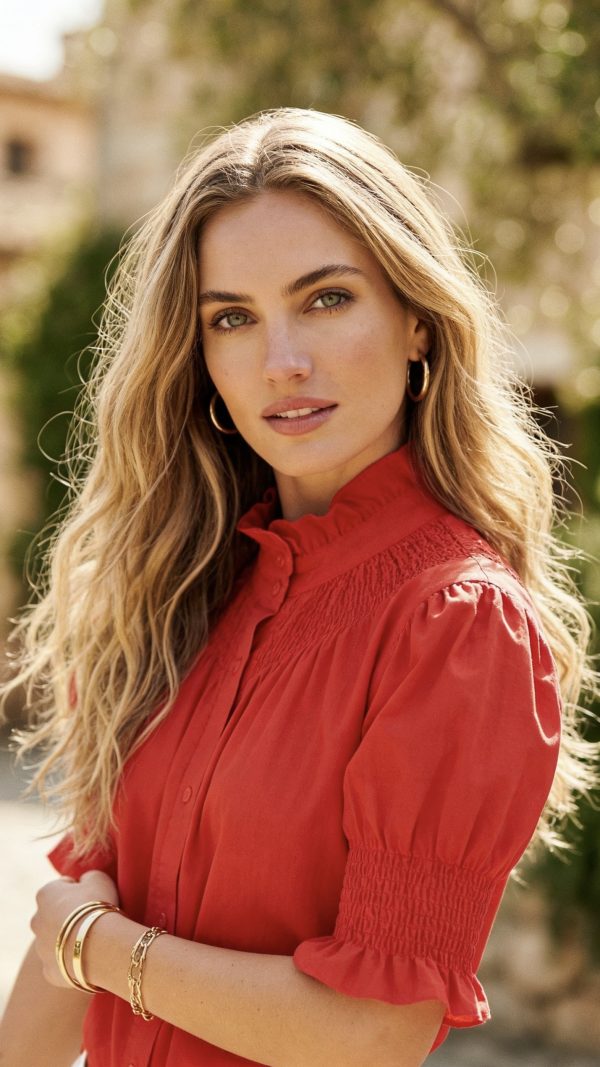 BLUSA ARIS ROJO