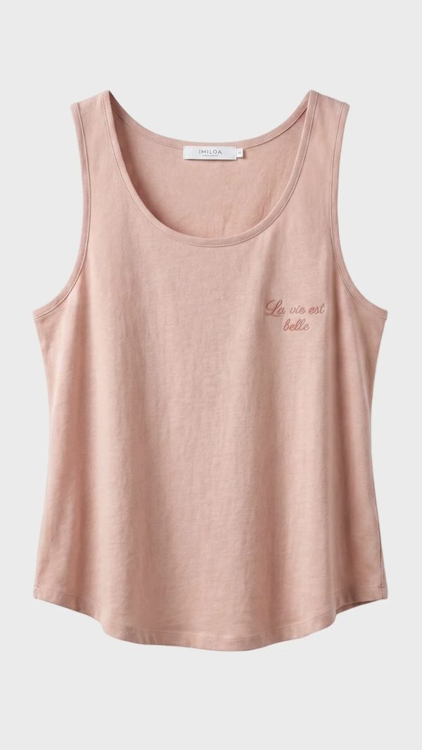CAMISETA TIRANTES LA VIE EST BELLE