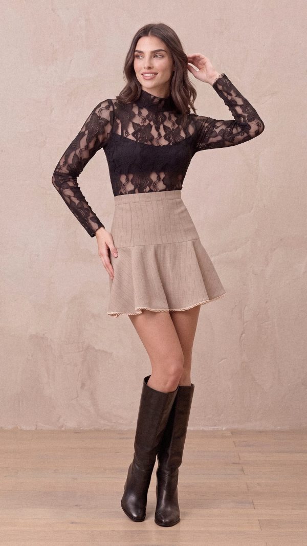 FALDA DAFNE BEIGE