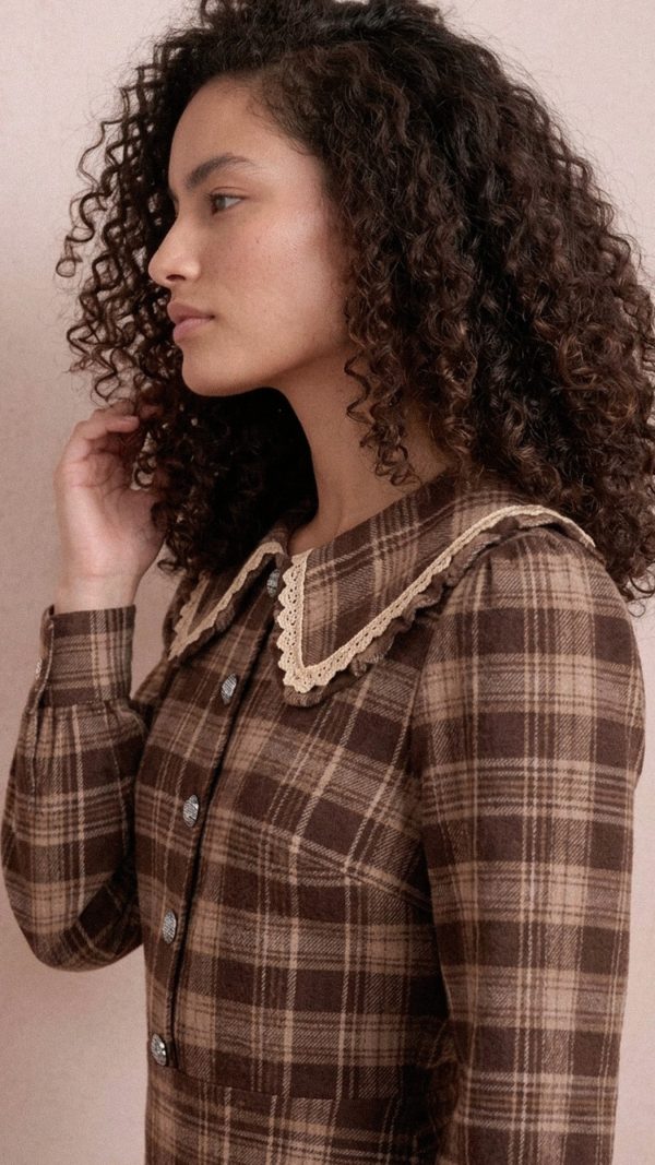 BLUSA MINNIE MARRÓN