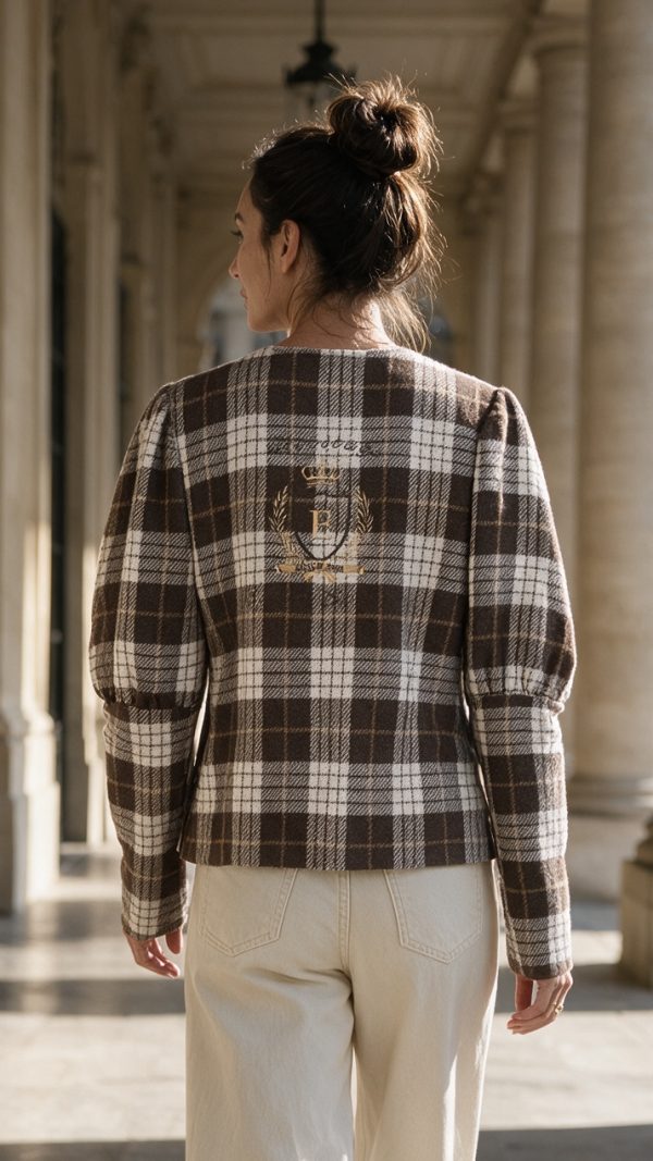 CHAQUETÓN HERITAGE MARRÓN ENOLA